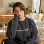 InervoX Crewneck Sweatshirt - White Pullover