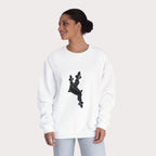 Crewneck Sweatshirt - Unisex Design InervoX Neg marron