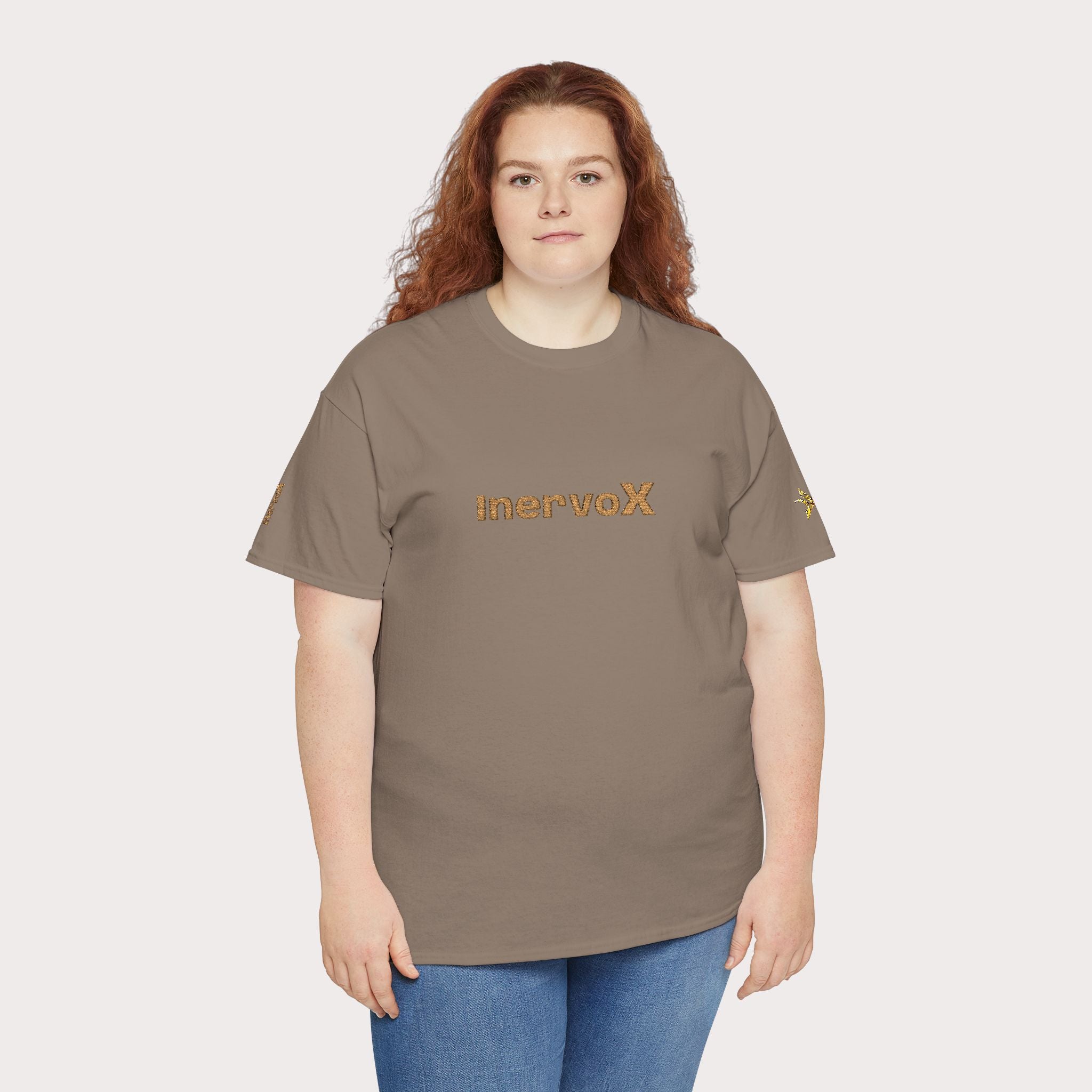 Inervox Logo T‑Shirt — Minimal Tech Streetwear Tee