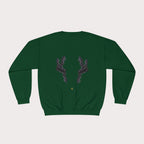 Crewneck Sweatshirt - Unisex Design InervoX Neg marron