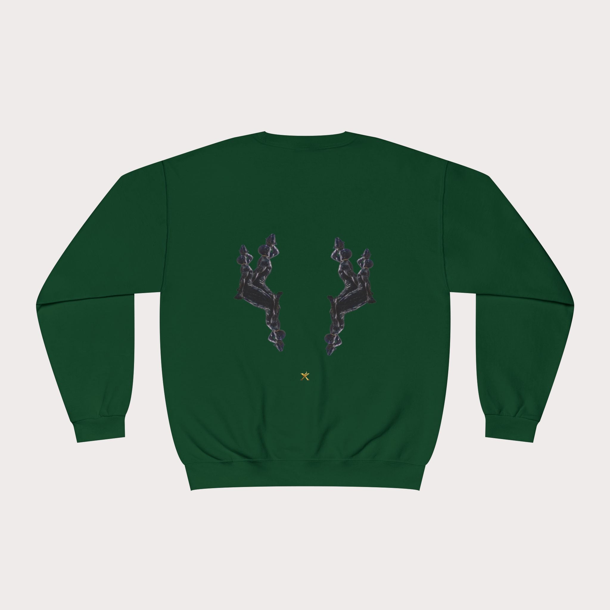 Crewneck Sweatshirt - Unisex Design InervoX Neg marron