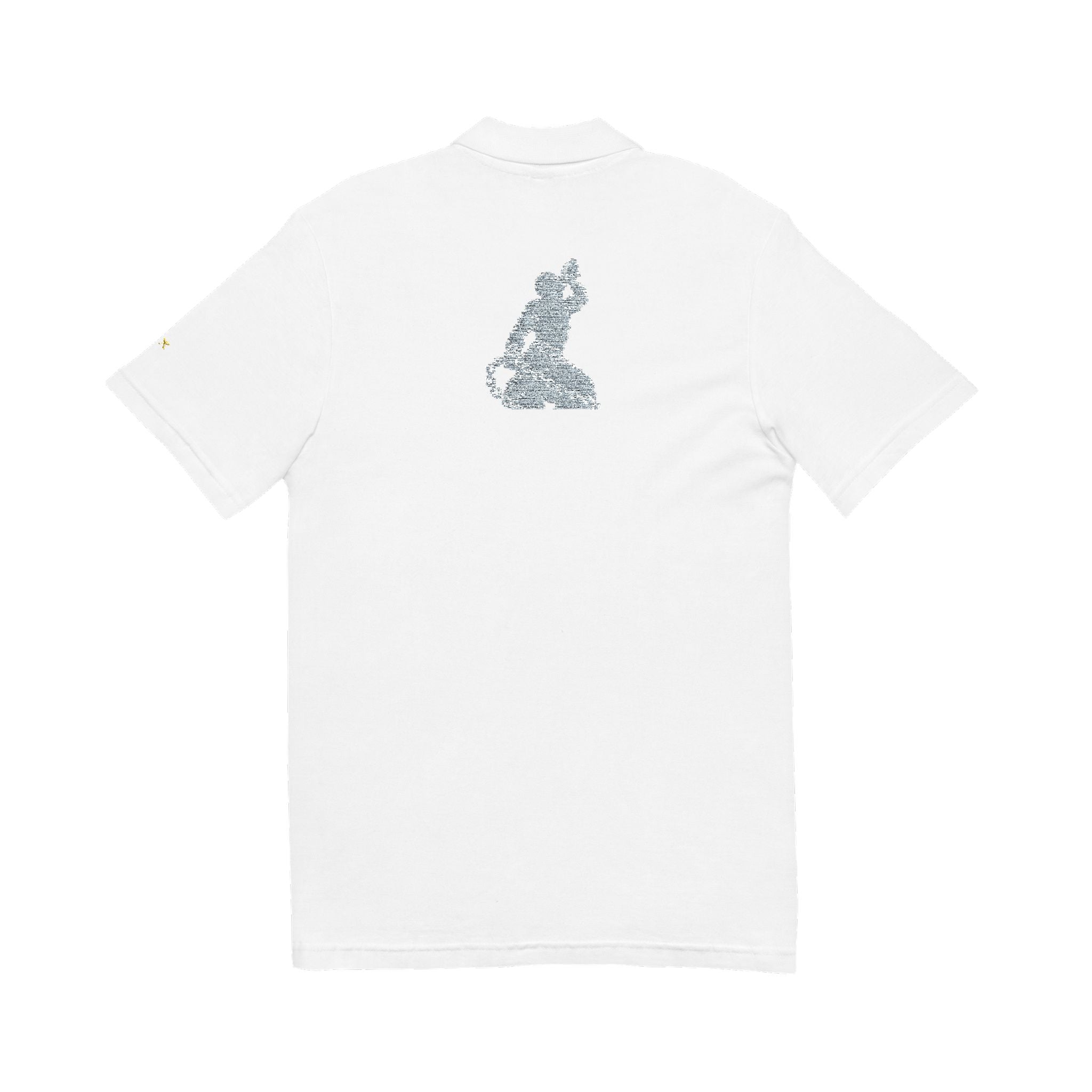 Embroidered Floral Bunny Polo Shirt