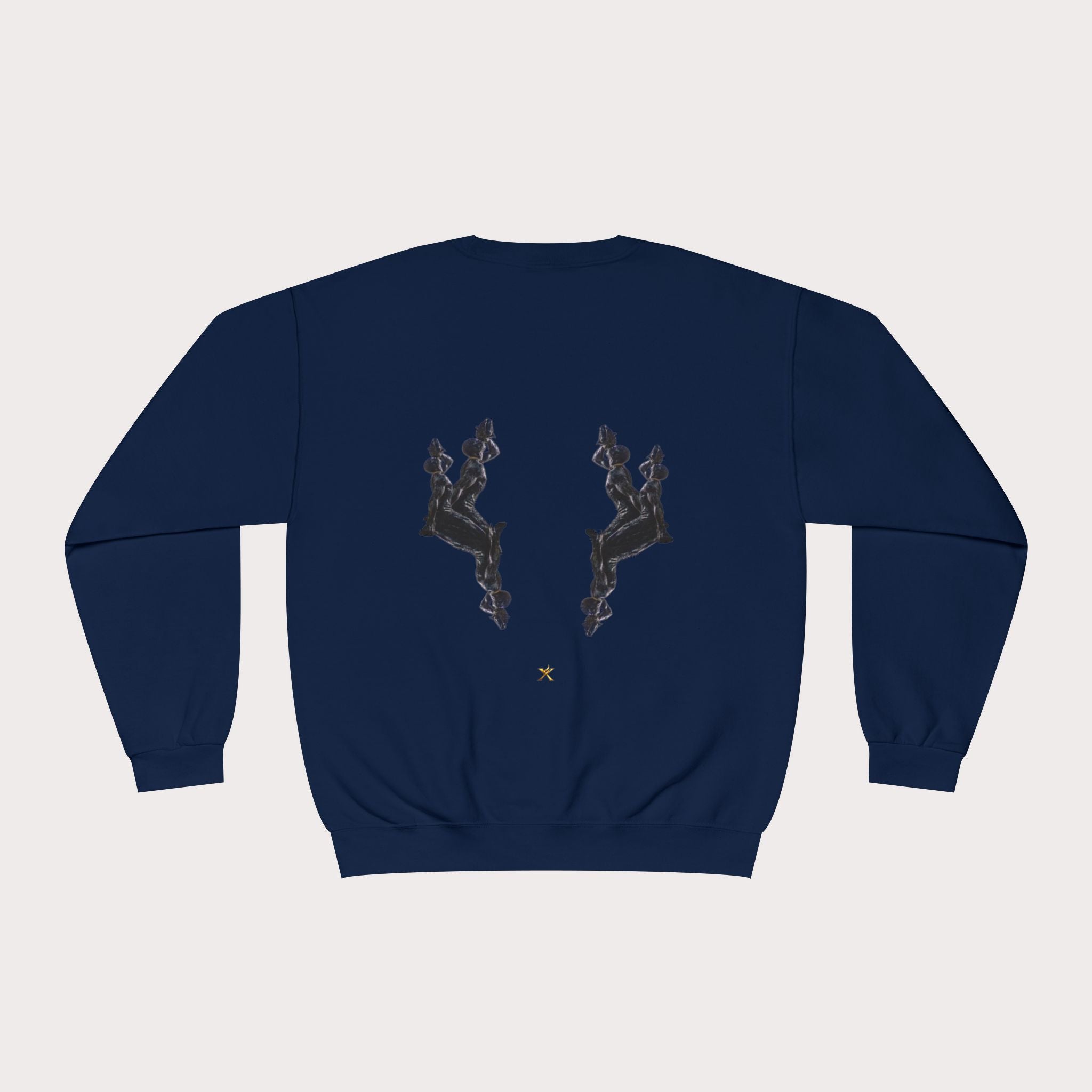 Crewneck Sweatshirt - Unisex Design InervoX Neg marron