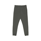 Dark gray sweatpants on a white background