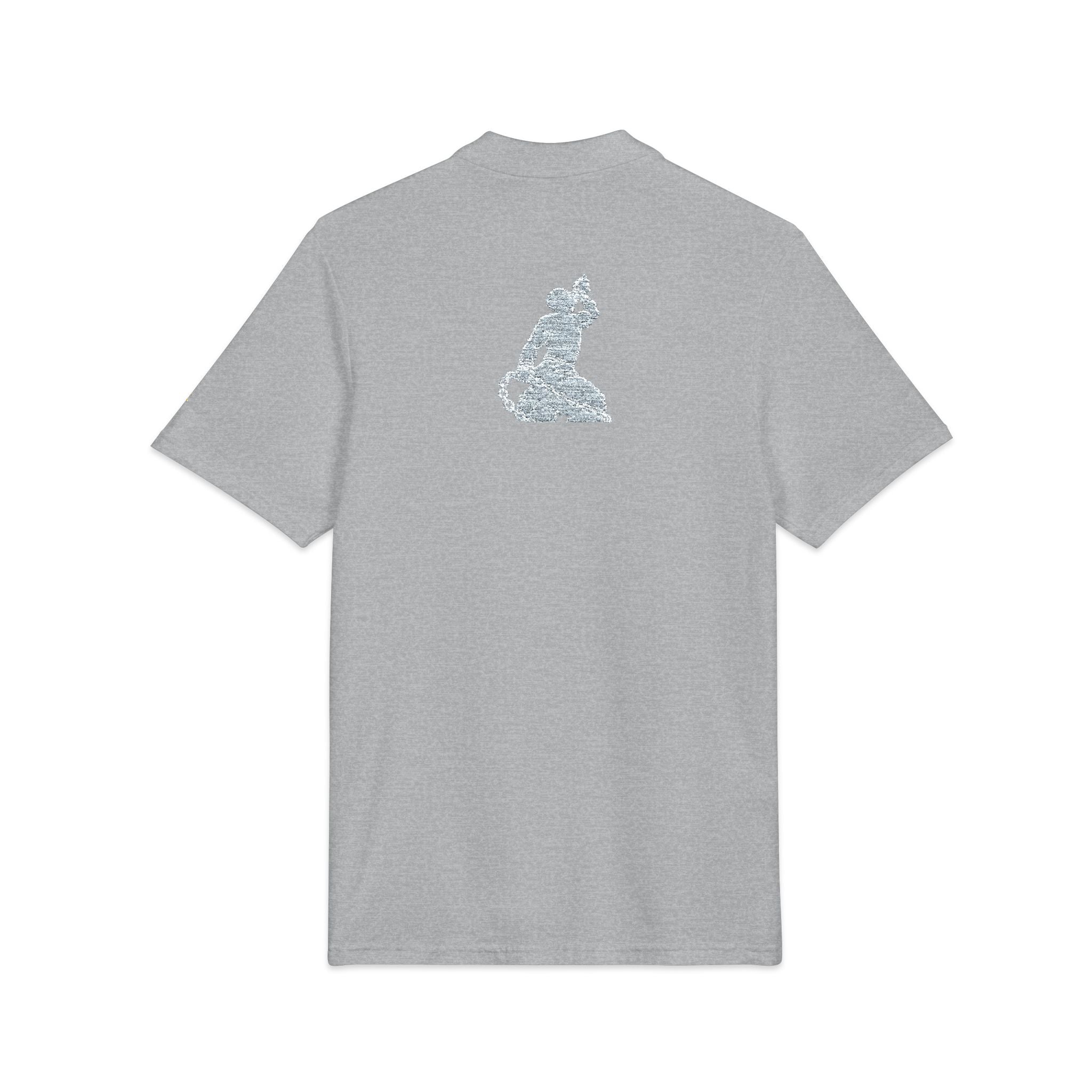 Embroidered Floral Bunny Polo Shirt