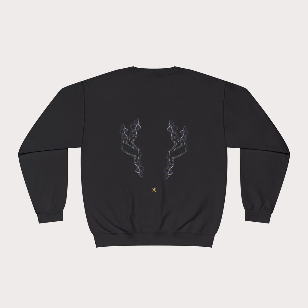 Crewneck Sweatshirt - Unisex Design InervoX Neg marron