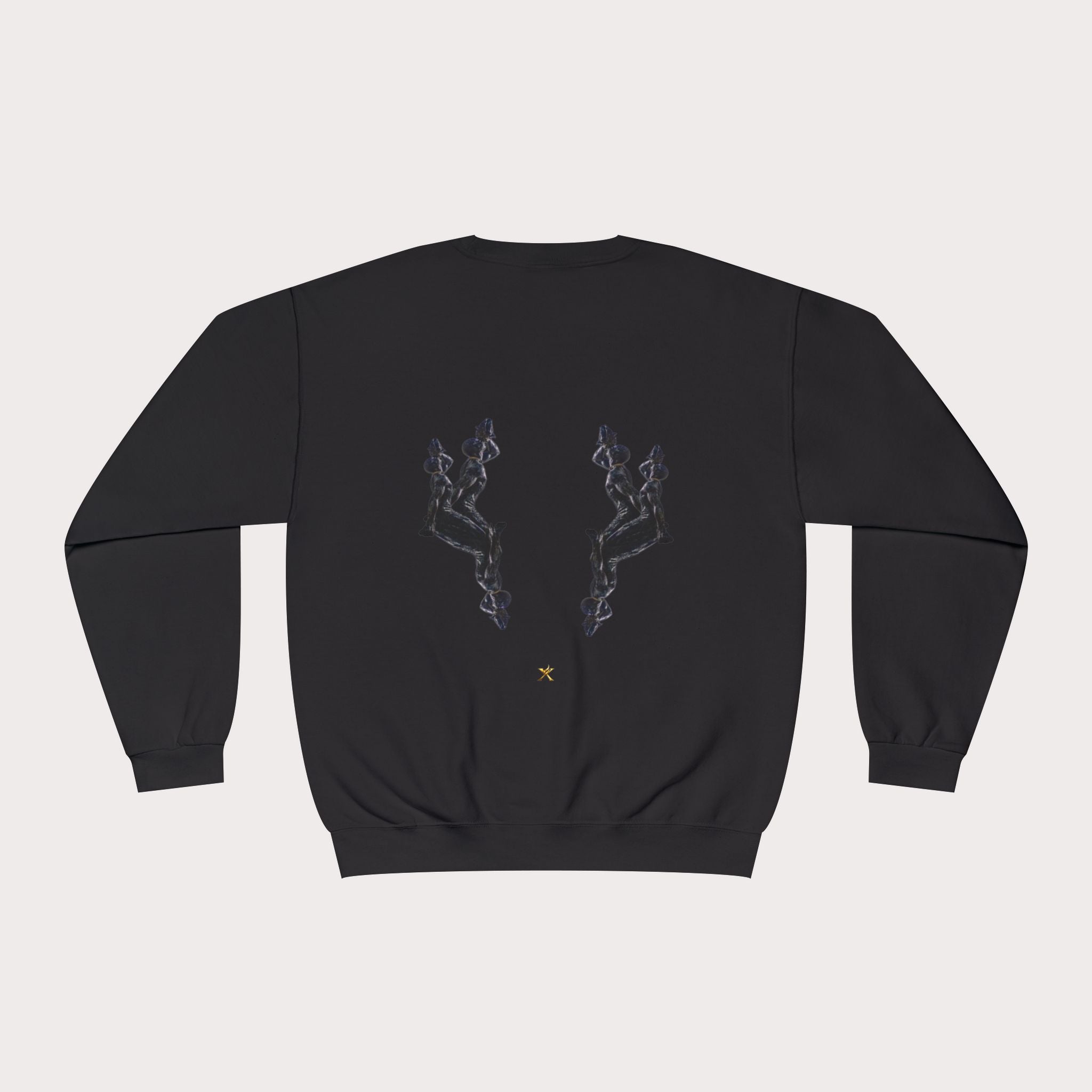 Crewneck Sweatshirt - Unisex Design InervoX Neg marron