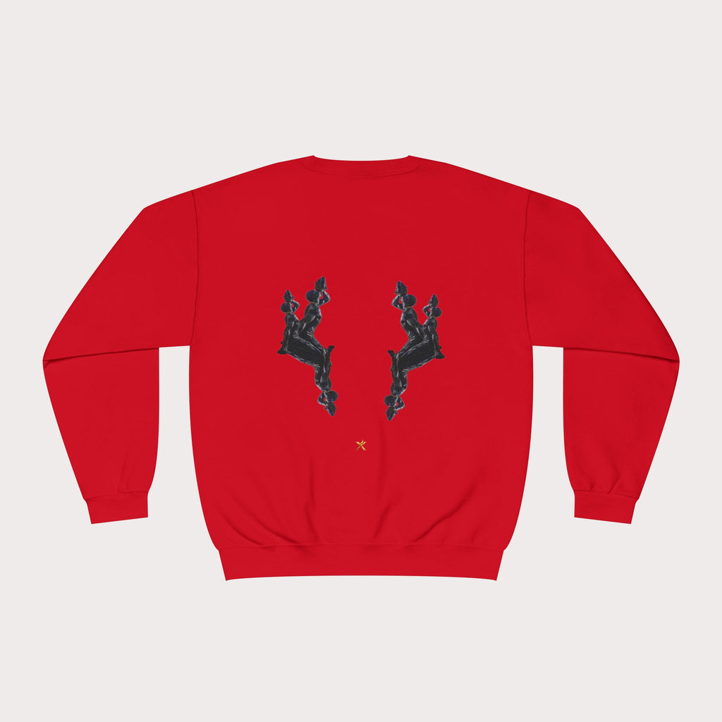 Crewneck Sweatshirt - Unisex Design InervoX Neg marron