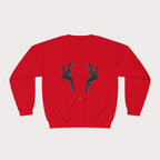Crewneck Sweatshirt - Unisex Design InervoX Neg marron