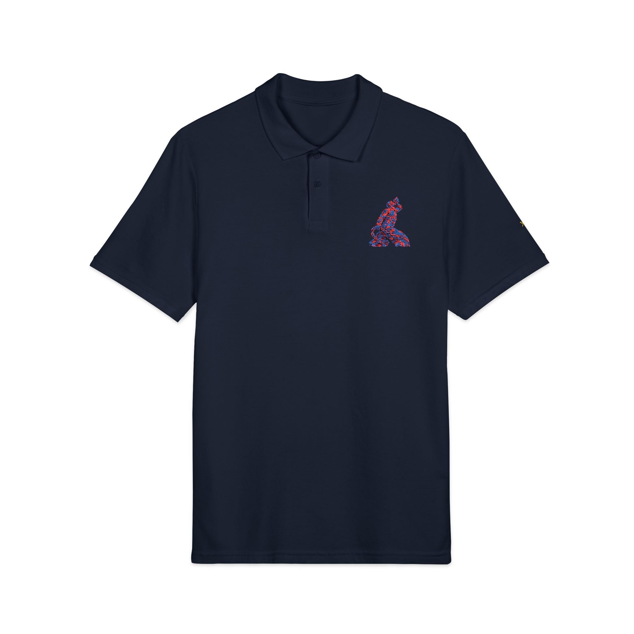Embroidered Floral Bunny Polo Shirt