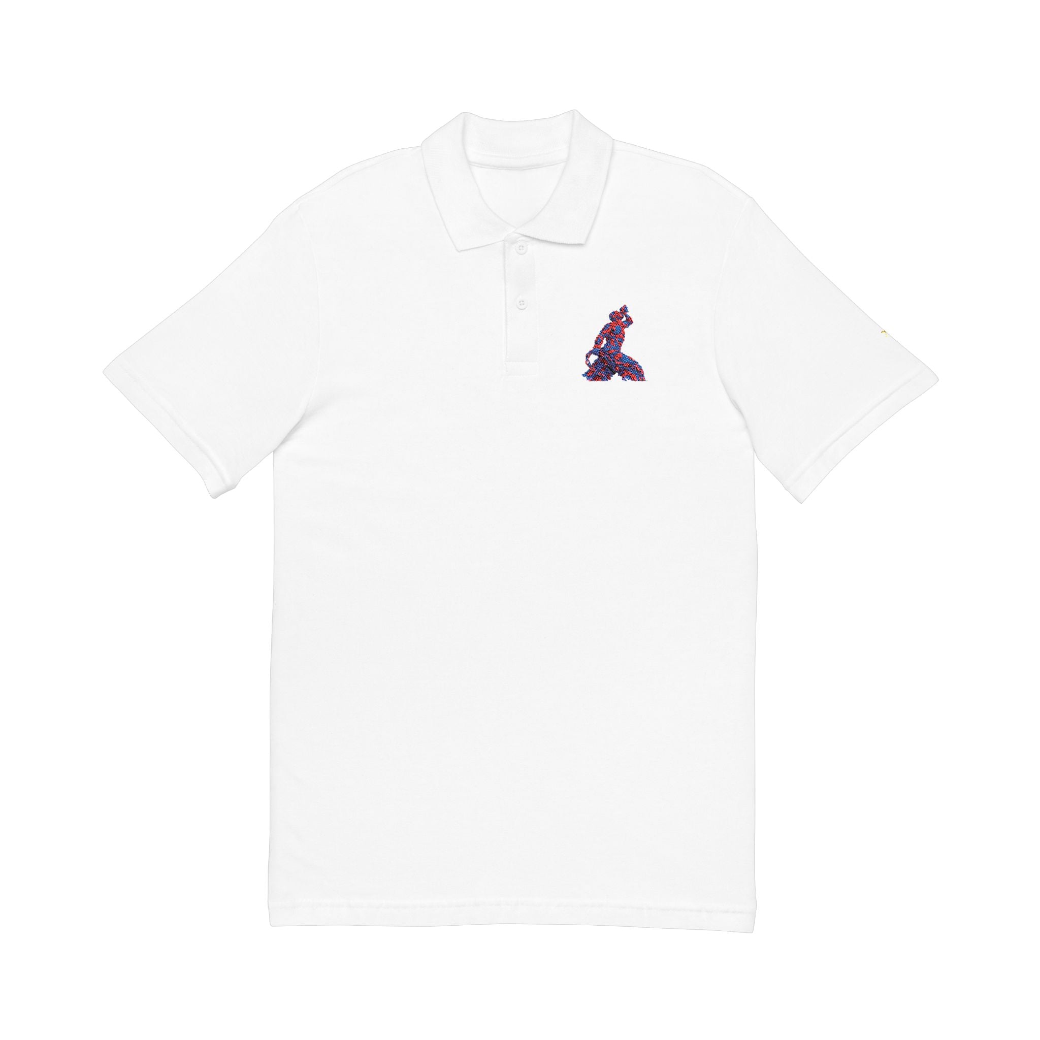 Embroidered Floral Bunny Polo Shirt