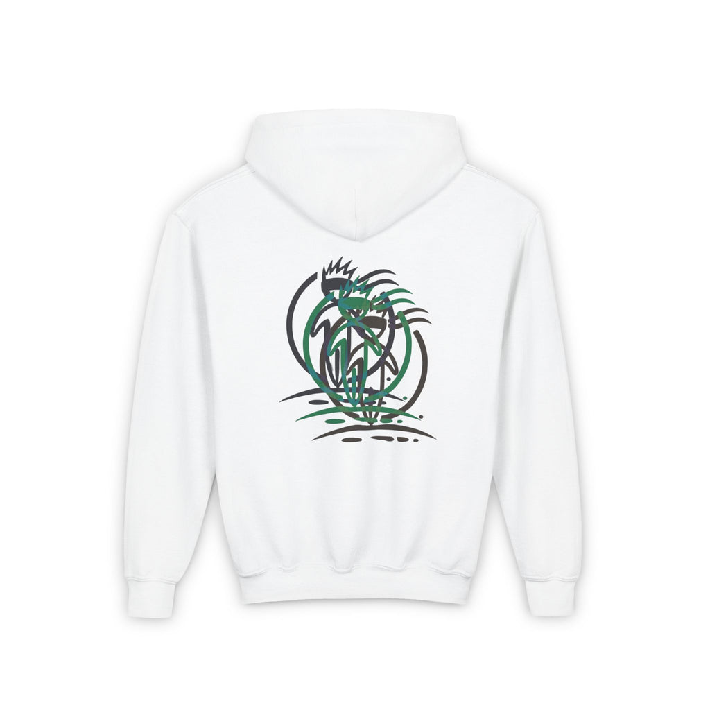 Crowned Figure Youth Hoodie Unisex Pullover Sweatshirt