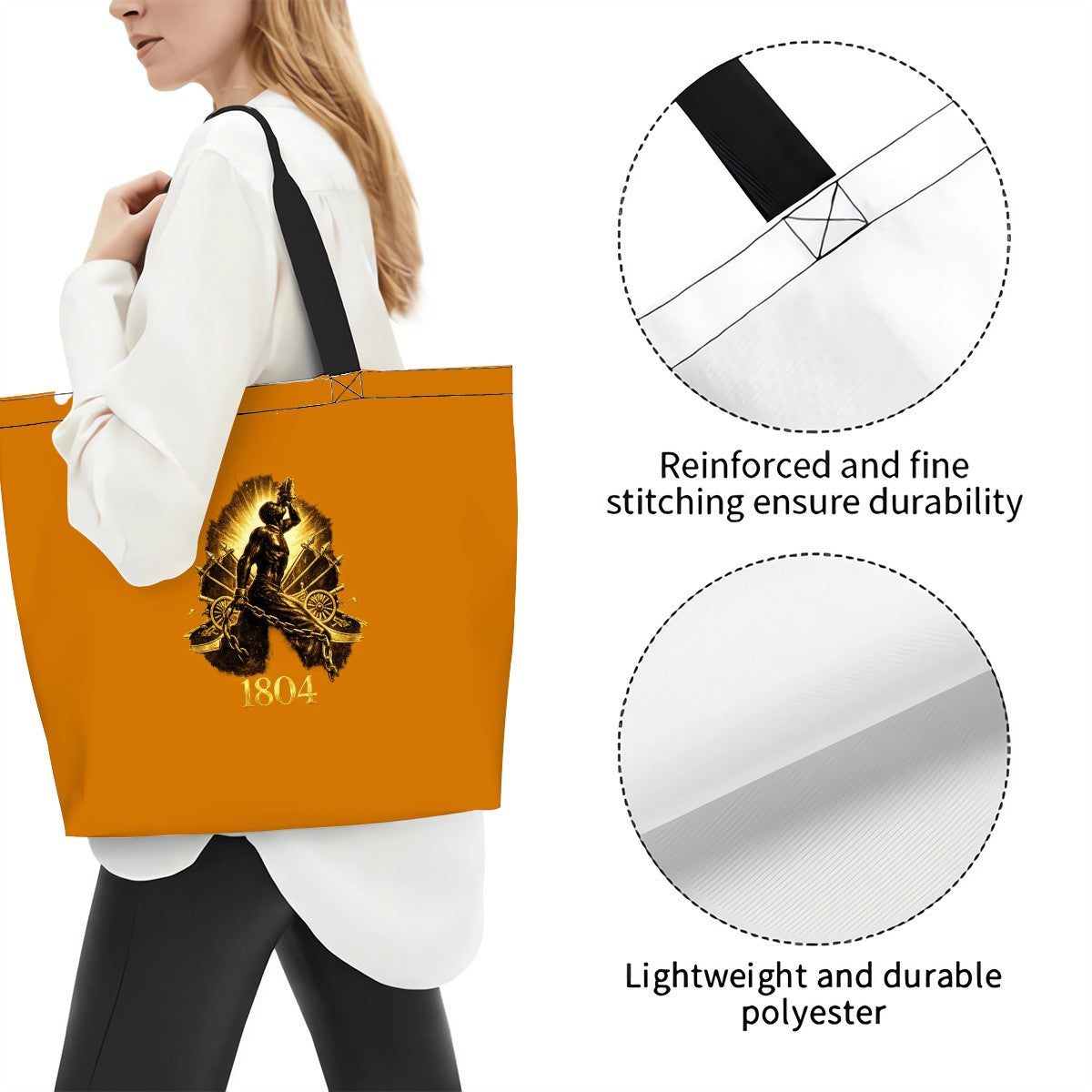 Women's Large Capacity Shoulder BagNeg Marron 1804