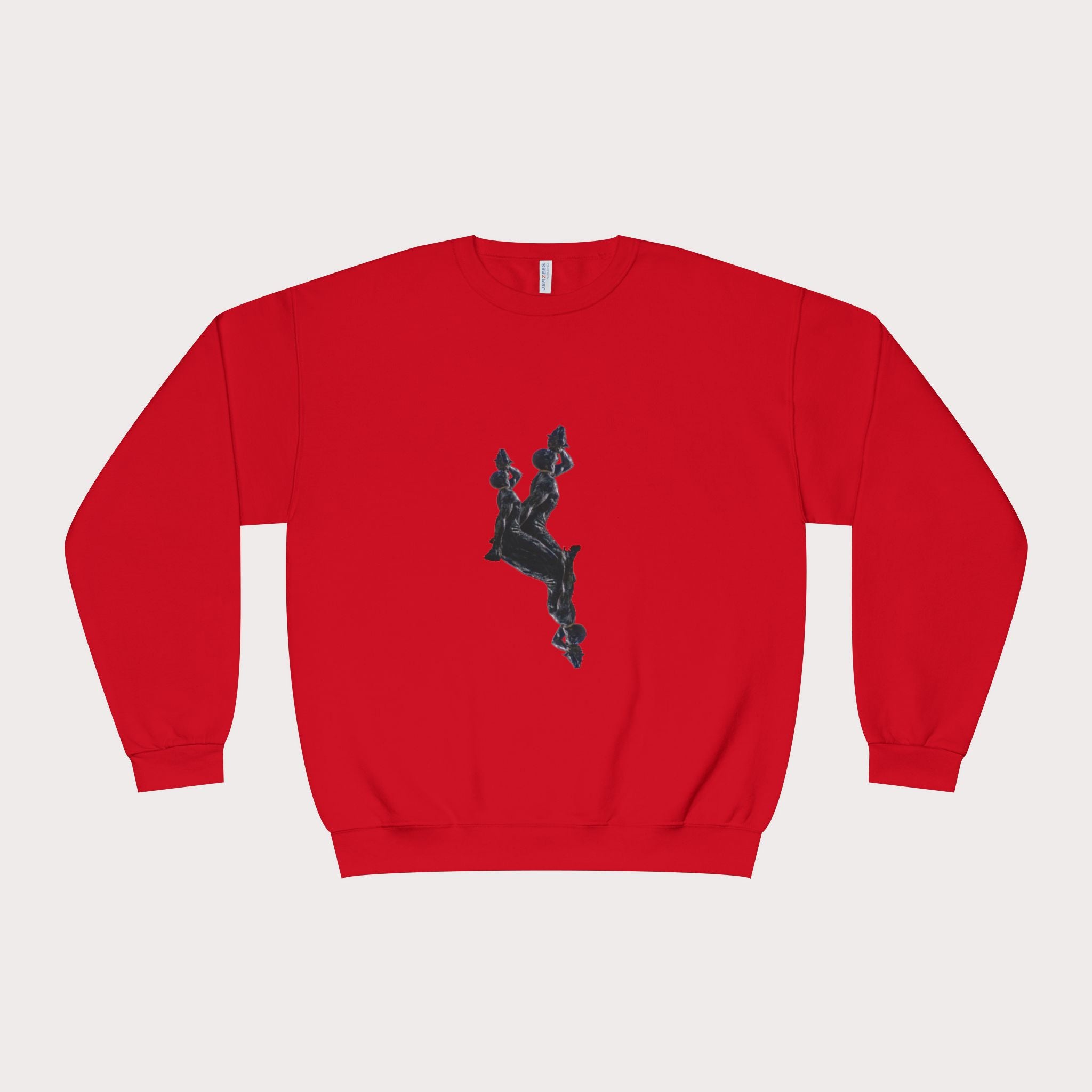 Crewneck Sweatshirt - Unisex Design InervoX Neg marron