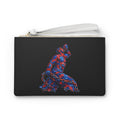 Women's Faux Leather Wristlet  Black Clutch | Premium Evening Bag
