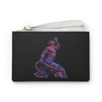 Women's Faux Leather Wristlet  Black Clutch | Premium Evening Bag