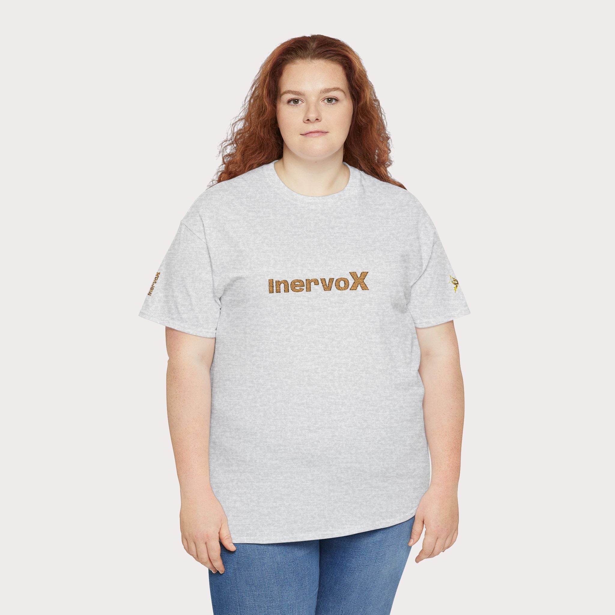 Inervox Logo T‑Shirt — Minimal Tech Streetwear Tee