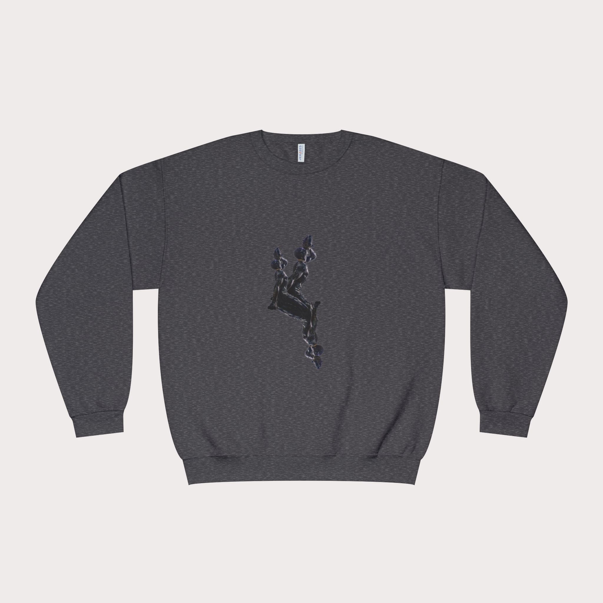 Crewneck Sweatshirt - Unisex Design InervoX Neg marron