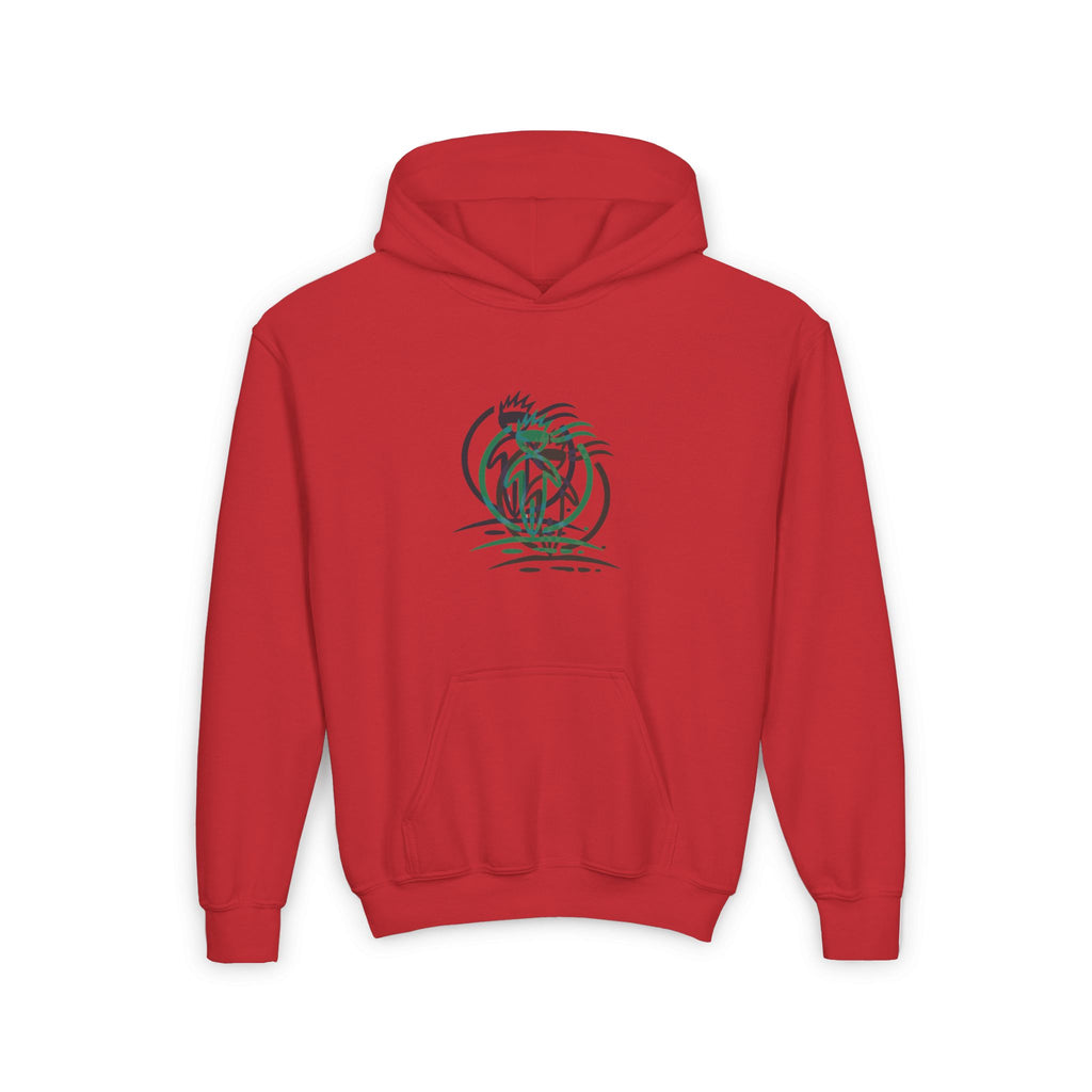 Crowned Figure Youth Hoodie Unisex Pullover Sweatshirt