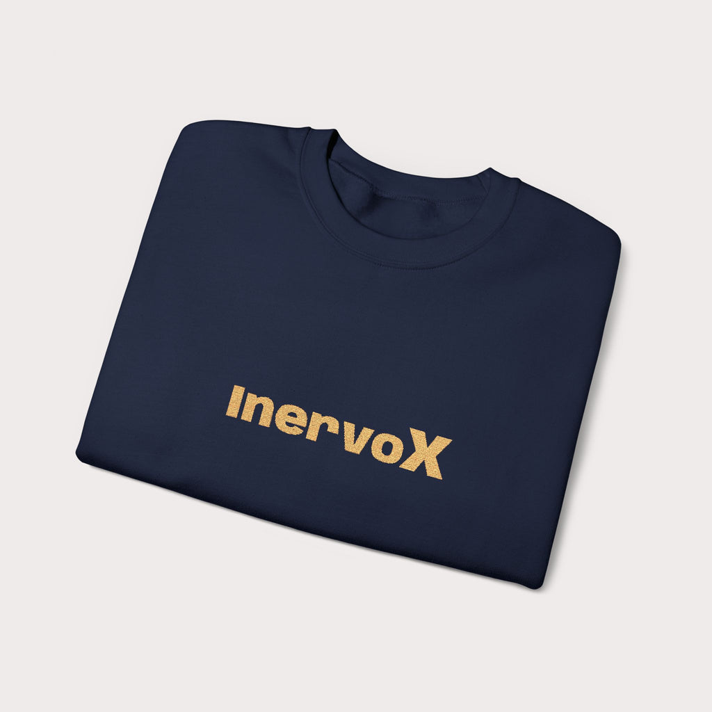 InervoX Crewneck Sweatshirt - White Pullover