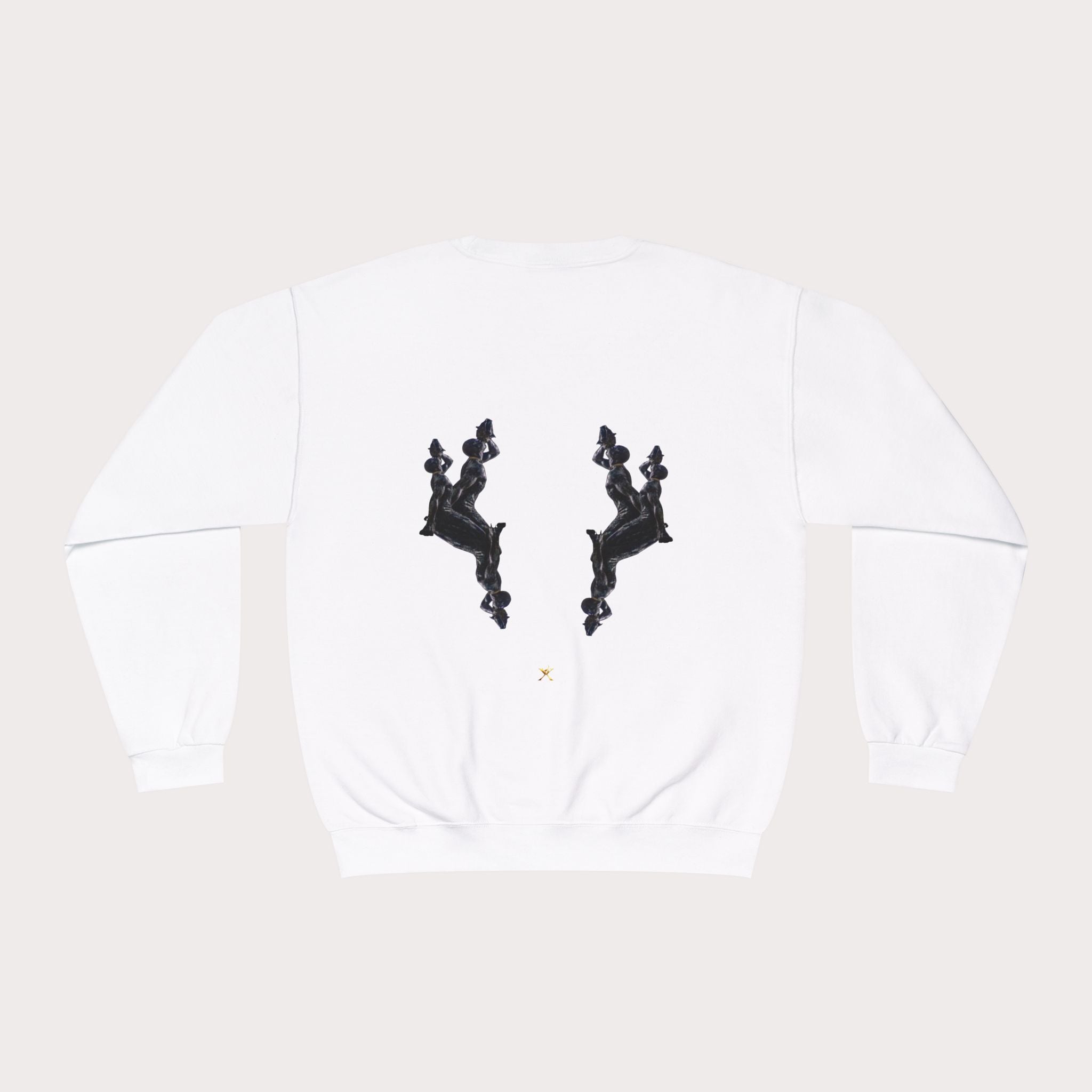 Crewneck Sweatshirt - Unisex Design InervoX Neg marron