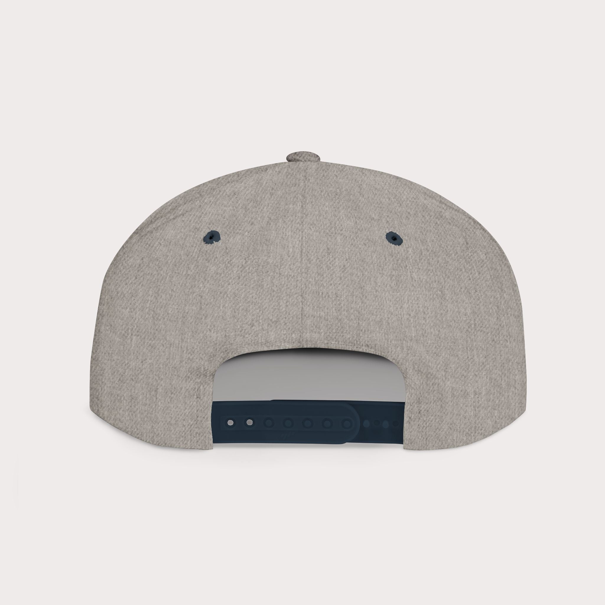 InervoX Minimal Logo Flat Bill Snapback Hat - Streetwear Cap