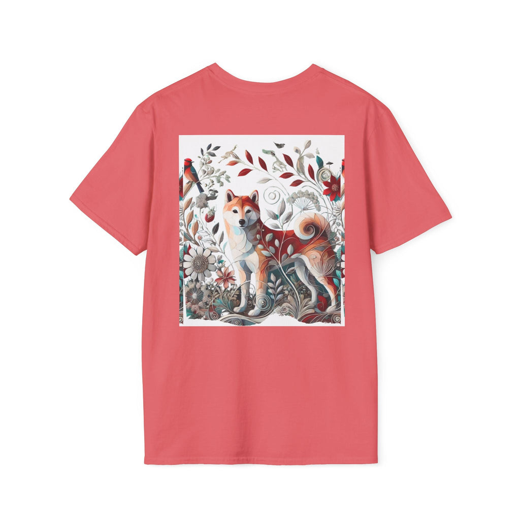 Adventure Awaits T-Shirt - Letter E Animal Floral - InervoX