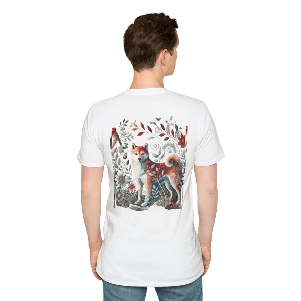 Adventure Awaits T-Shirt - Letter E Animal Floral - InervoX