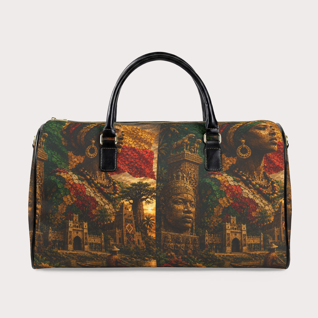 Afrocentric Travel Bag with African Heritage - Benin - InervoX