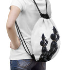 Artistic Drawstring Bag - Sculptural Design for Creative Souls - InervoX