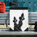 Artistic Drawstring Bag - Sculptural Design for Creative Souls - InervoX