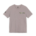 Artistic Floral Dog Tee - Unisex Jersey Short Sleeve | Unique Nature - Inspired Design - InervoX