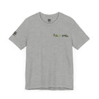 Artistic Floral Dog Tee - Unisex Jersey Short Sleeve | Unique Nature - Inspired Design - InervoX