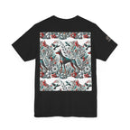 Artistic Floral Dog Tee - Unisex Jersey Short Sleeve | Unique Nature-Inspired Design - InervoX