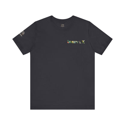 Artistic Floral Dog Tee - Unisex Jersey Short Sleeve | Unique Nature - Inspired Design - InervoX