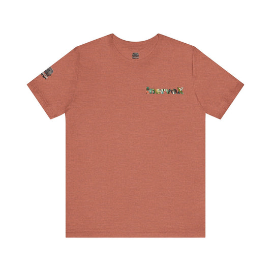 Artistic Floral Dog Tee - Unisex Jersey Short Sleeve | Unique Nature-Inspired Design - InervoX