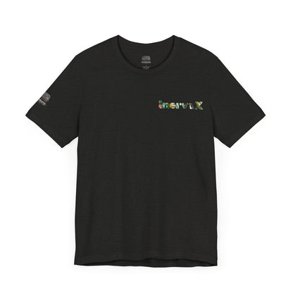 Artistic Floral Dog Tee - Unisex Jersey Short Sleeve | Unique Nature - Inspired Design - InervoX