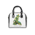 Artistic Shoulder Handbag - Green & Yellow Neg Mawon - InervoX