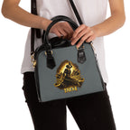 Artistic Shoulder Handbag Grey- 1804 Neg Marron Fusion - InervoX