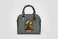 Artistic Shoulder Handbag Grey- 1804 Neg Marron Fusion - InervoX