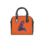 Artistic Shoulder Handbag Orange - Reg& Blue Neg Mawon - InervoX