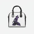 Artistic Shoulder Handbag - Purple & Black Neg Mawon The Calling - InervoX