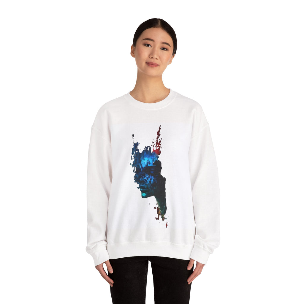 Artistic Unisex Crewneck Sweatshirt - Trendy Graphic Design - InervoX