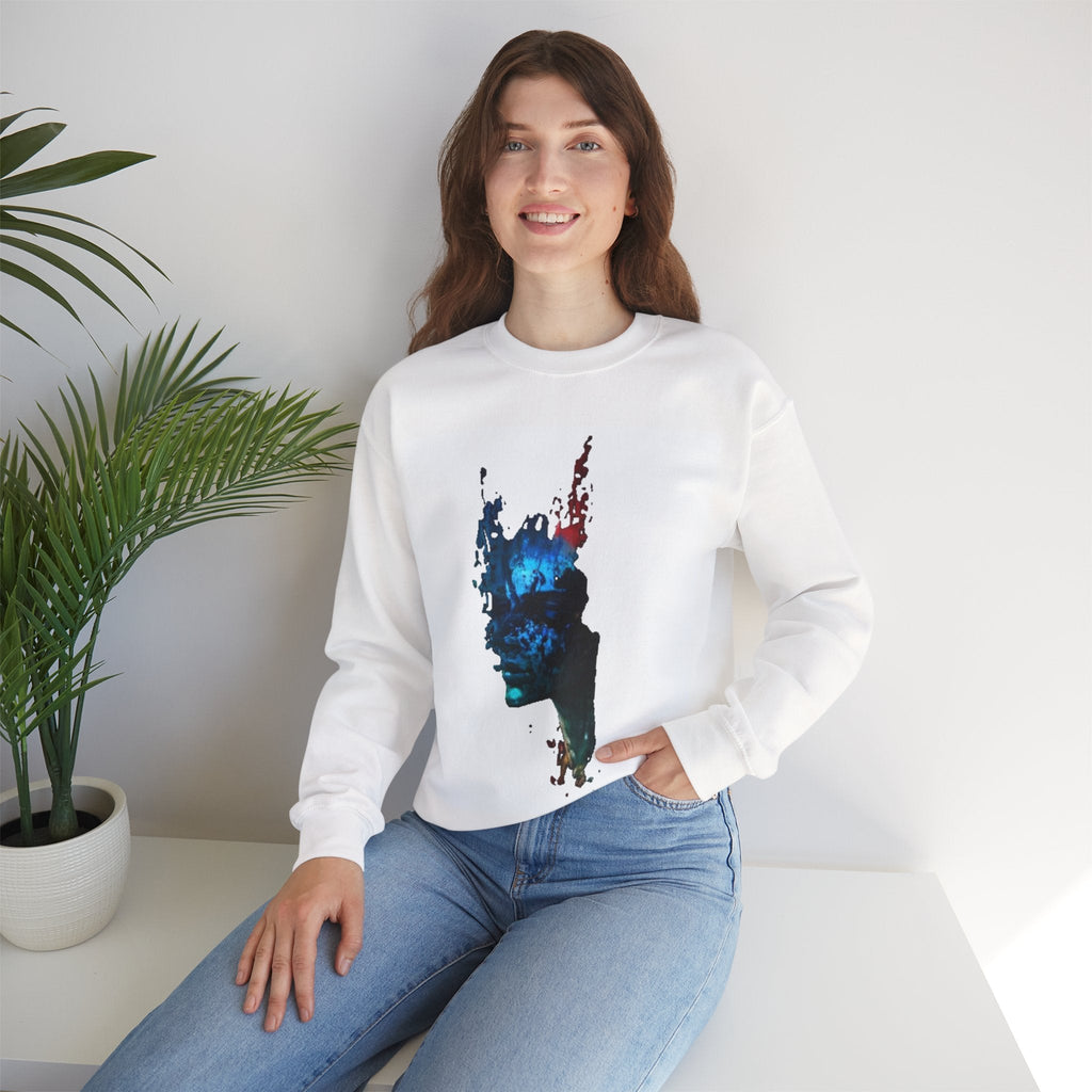 Artistic Unisex Crewneck Sweatshirt - Trendy Graphic Design - InervoX