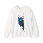 Artistic Unisex Crewneck Sweatshirt - Trendy Graphic Design - InervoX