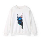 Artistic Unisex Crewneck Sweatshirt - Trendy Graphic Design - InervoX