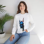 Artistic Unisex Crewneck Sweatshirt - Trendy Graphic Design - InervoX