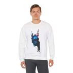 Artistic Unisex Crewneck Sweatshirt - Trendy Graphic Design - InervoX