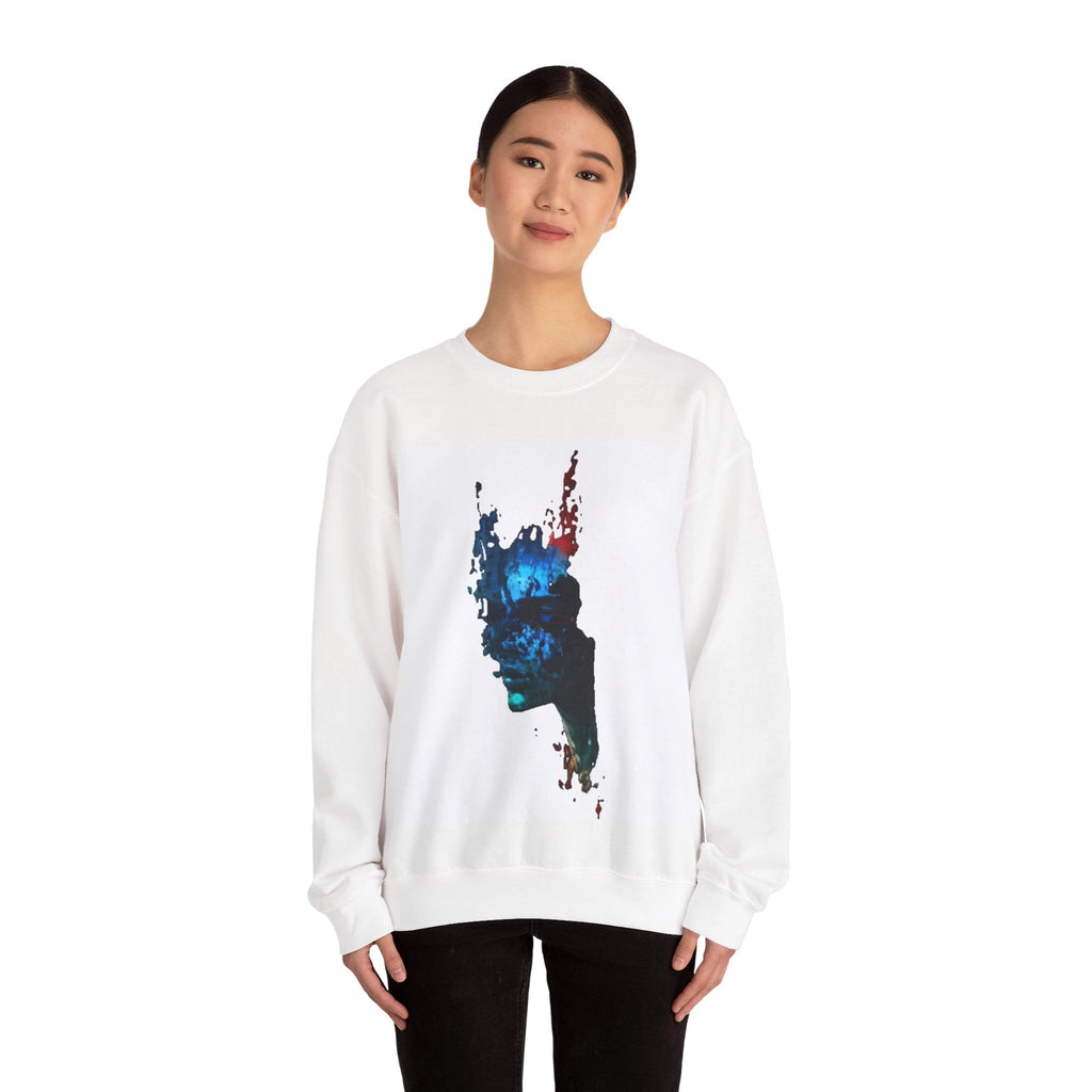 Artistic Unisex Crewneck Sweatshirt - Trendy Graphic Design - InervoX