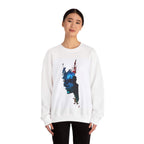 Artistic Unisex Crewneck Sweatshirt - Trendy Graphic Design - InervoX